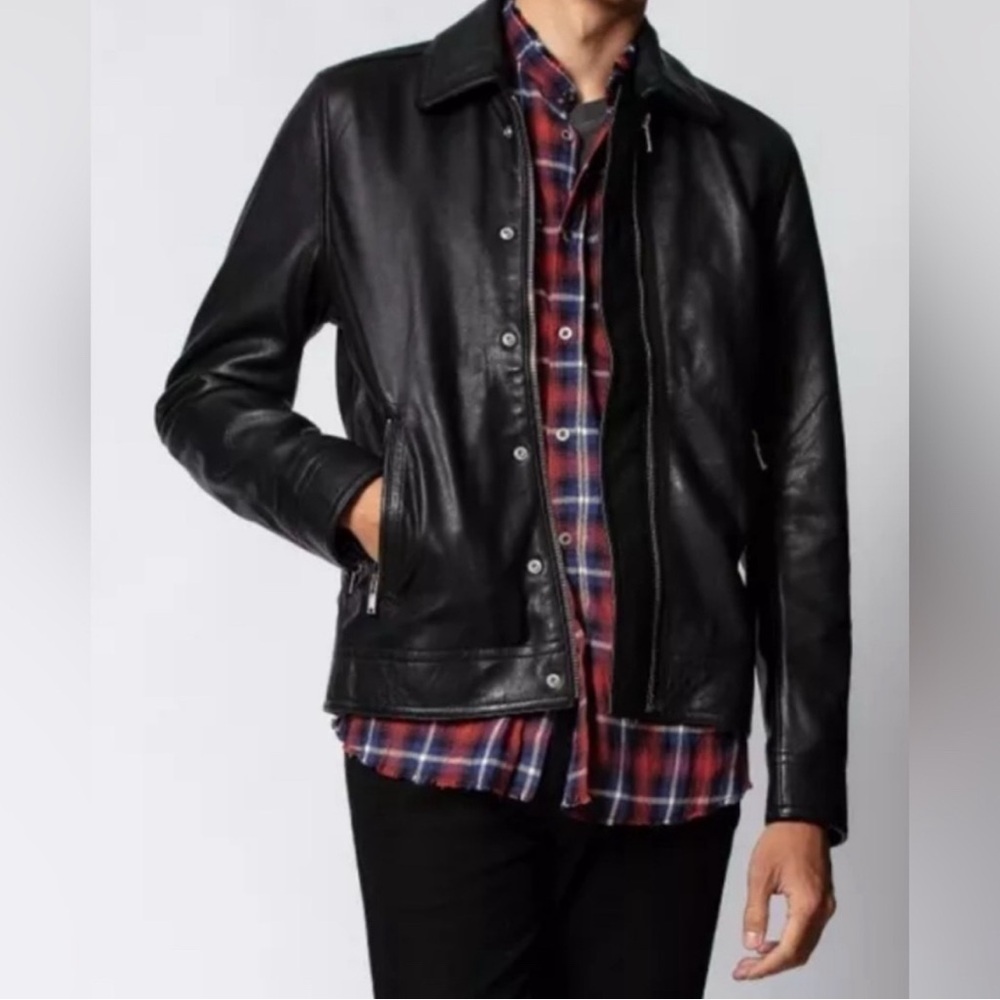 Zadig & Voltaire Real Leather Jacket Size L